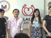 Bong Go amd Honeylet AvanceÑa join unveiling of the main building of evrmc in tacloban city