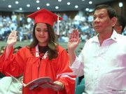 Duterte attends granddaughter Isabelle’s graduation