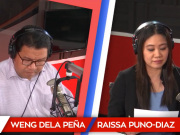Press Conference with Weng dela Peña at Raissa Puno-Diaz