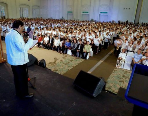Oath-taking of Newly Elected Barangay Captains of Region III