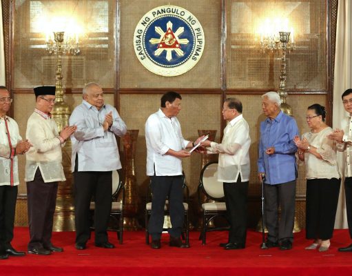 Handover Ceremony of the Proposed Federal Constitution by ConCom