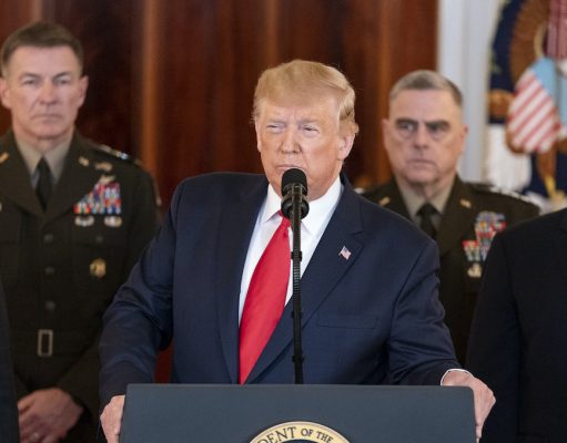 Pres. Trump: Iran is “Standing Down”