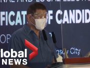 Pres. Rodrigo Duterte Announces Retirement from Politics