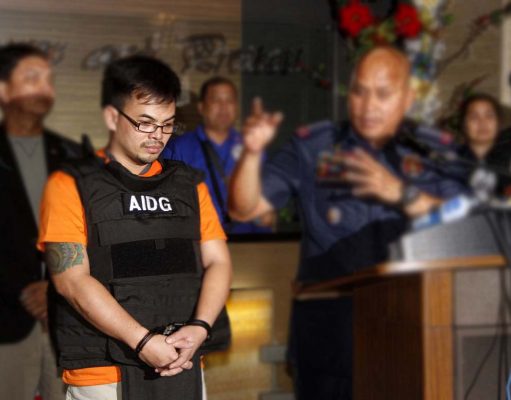 Suspected drug lord Kerwin Espinosa has been removed from the DOJ’s WPP