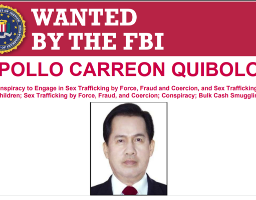 Pres. Duterte’s “Spiritual Adviser” and “Good Friend” Pastor Apollo Quiboloy Wanted for Sex Trafficking, Rape, and Other Charges in the US
