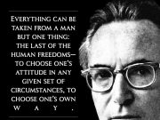 Remembering Viktor Frankl and “Man’s Search for Meaning”
