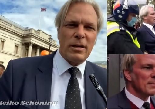 ACU Founder Dr. Heiko Schoning Arrested at “We Do Not Consent” Rally in London