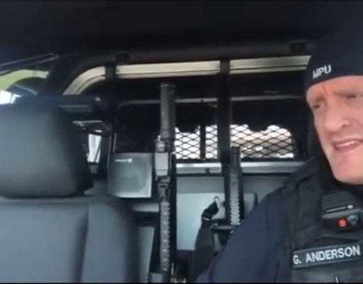 Police Officer Speaks Up Against Civil Rights Violations Due to “Lock-down Policy”