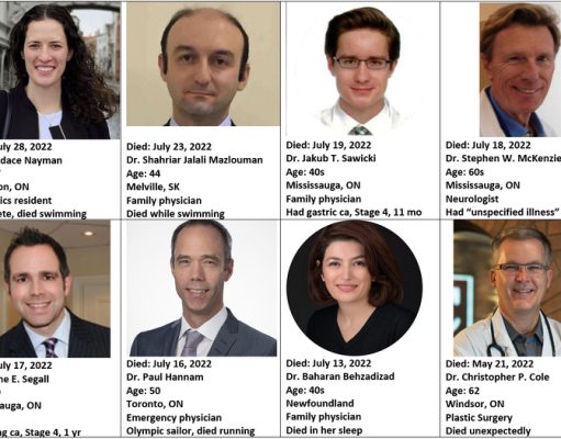 Alberta Doctor Wrote a Letter to Canadian Medical Association: “Vaccinations for COVID Should be Immediately Stopped and Doctors Death Should be Investigated”