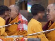 Dalai Lama Apologized after a Video Emerged asking a Young Boy to Suck his Tongue